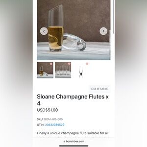 Champagne flutes